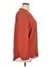 metaphor 100% Polyester Orange Long Sleeve Blouse Size XL - photo 4