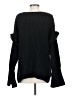 Pol 100% Acrylic Black Pullover Sweater Size S - photo 2