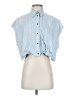 Bellerose 100% Cotton Stripes Blue Sleeveless Button-Down Shirt Size XXS - photo 1