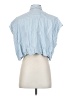 Bellerose 100% Cotton Stripes Blue Sleeveless Button-Down Shirt Size XXS - photo 2