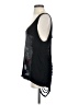 Pink Berry Black Sleeveless Top Size S - photo 5