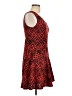 Bebop 100% Polyester Hearts Red Cocktail Dress Size L - photo 4