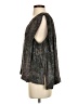 Free People 100% Polyester Gray Long Sleeve Blouse Size S - photo 5