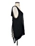 Pink Berry Black Sleeveless Top Size S - photo 4