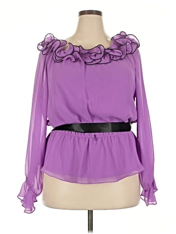 DressBarn Long Sleeve Blouse (view 1)