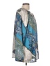 Chico's 100% Polyester Paisley Blue Long Sleeve Blouse Size Lg (2) - photo 4