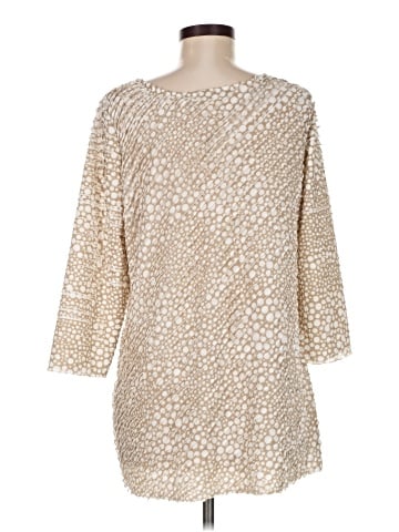 Susan Graver 3/4 Sleeve Blouse (view 2)