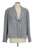 Nine West Checkered-gingham Gray Blazer Size 16 - photo 1