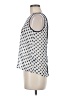 Monteau 100% Polyester Silver Sleeveless Blouse Size M - photo 5