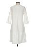 Unbranded Solid White Casual Dress Size S - photo 2