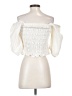 Unbranded Ivory 3/4 Sleeve Blouse Size XS - photo 2