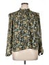 Ann Taylor LOFT 100% Polyester Teal 3/4 Sleeve Blouse Size XL - photo 1