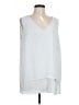 MICHAEL Michael Kors 100% Polyester White Sleeveless Blouse Size 1X - photo 1