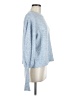 Line & Dot Blue Pullover Sweater Size M - photo 4