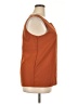 Unbranded 100% Polyester Orange Sleeveless Blouse Size XXL - photo 4