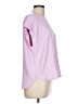 Ann Taylor 100% Polyester Pink Short Sleeve Blouse Size L - photo 5