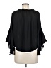 Joseph Ribkoff 100% Polyester Black 3/4 Sleeve Blouse Size 6 - photo 2