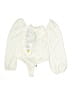 Lulus 100% Polyester Ivory Bodysuit Size S - photo 2
