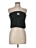 Charming Charlie Black Green Tube Top One size - photo 1