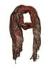 Unbranded Paisley Burgundy Orange Scarf One size - photo 1