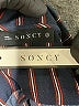 Soncy 100% Polyester Stripes Black Blue Long Sleeve Blouse Size 2X (2) - photo 6