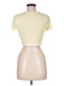 PacSun Yellow Short Sleeve Top Size M - photo 2
