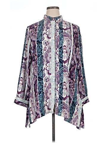 Chico's Long Sleeve Blouse (view 1)