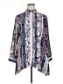 Chico's 100% Polyester Paisley Purple Long Sleeve Blouse Size XL - photo 1