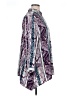 Chico's 100% Polyester Paisley Purple Long Sleeve Blouse Size XL - photo 4