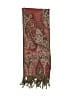 Unbranded Paisley Burgundy Orange Scarf One size - photo 2