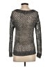 White House Black Market Metallic Gray Pullover Sweater Size S - photo 2
