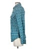 Assorted Brands Print Teal Long Sleeve Blouse Size S - photo 5