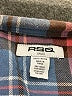 RSQ 100% Cotton Plaid Blue Long Sleeve Button-Down Shirt Size S - photo 7