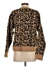 Eliza J Animal Print Brown Cardigan Size S - photo 2