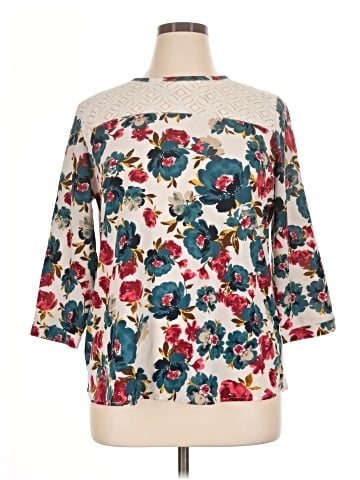 Van Heusen 3/4 Sleeve Blouse (view 1)