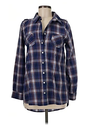 Active Long Sleeve Button-Down Shirt (view 1)