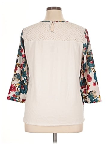 Van Heusen 3/4 Sleeve Blouse (view 2)
