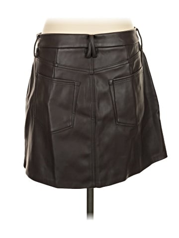 Good American Faux Leather Skirt (view 2)