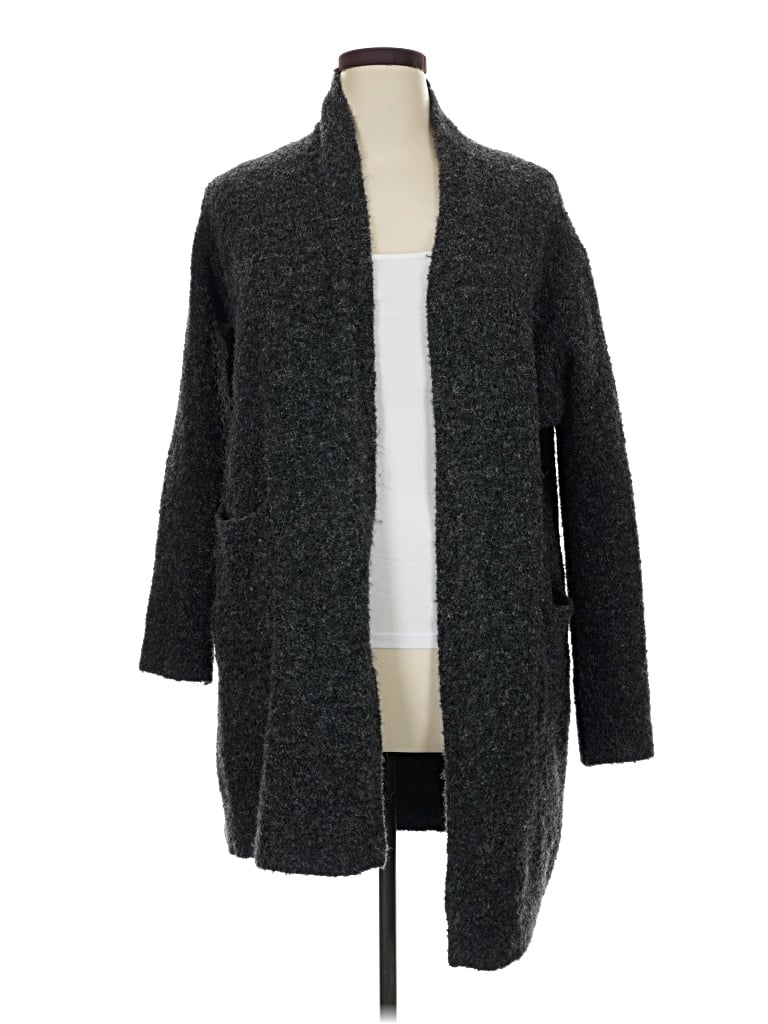 Pre-owned Grace Karin Cardigan Sweater In Gray