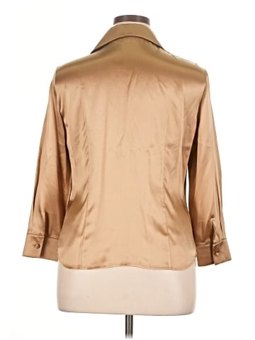 Ellen Tracy 3/4 Sleeve Button-Down Shirt (view 2)