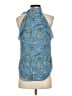 Veronica Beard Blue Sleeveless Blouse Size 2 - photo 2