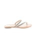 INC International Concepts Silver Sandals Size 7 - photo 1