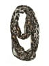 Assorted Brands 100% Polyester Animal Print Tan Orange Scarf One size - photo 1