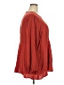 Torrid 100% Rayon Red Long Sleeve Blouse Size 5X Plus (5) - photo 4