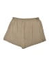 Unbranded Solid Tan Khaki Shorts Size XL - photo 1