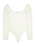 Babaton Ivory White Bodysuit Size M - photo 1