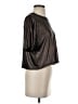 Wild Fable Metallic Black Short Sleeve Top Size XS - photo 4