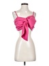 Unbranded 100% Polyester Pink Sleeveless Top Size S - photo 1