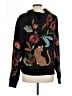 Johnny Was Floral Black Pullover Sweater Size L - photo 2