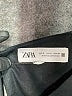 Zara Solid Black Cocktail Dress Size S - photo 4